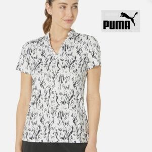 Puma Cloud Spun Jungle design polo, L,  CB2576